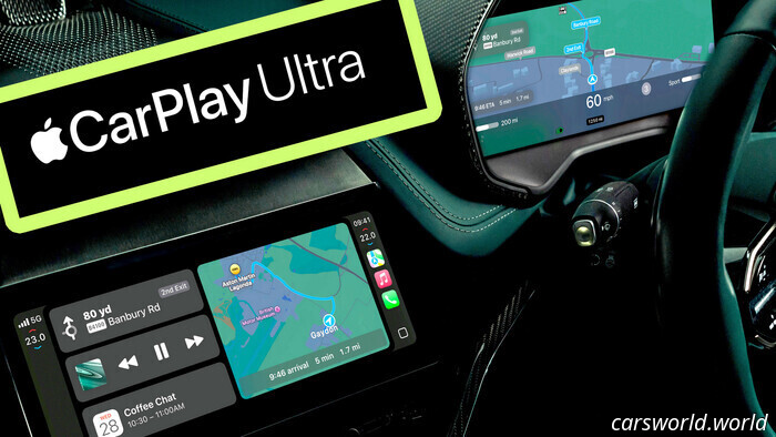 Apple CarPlay Ultra è finalmente qui per conquistare ogni schermo della tua auto / Carscoops